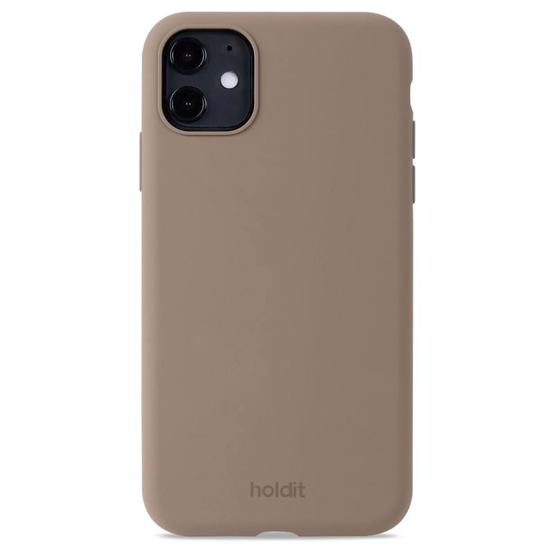 Holdit Mobilskal Mocha Brown Mocca Brun iPhone XR/11 1