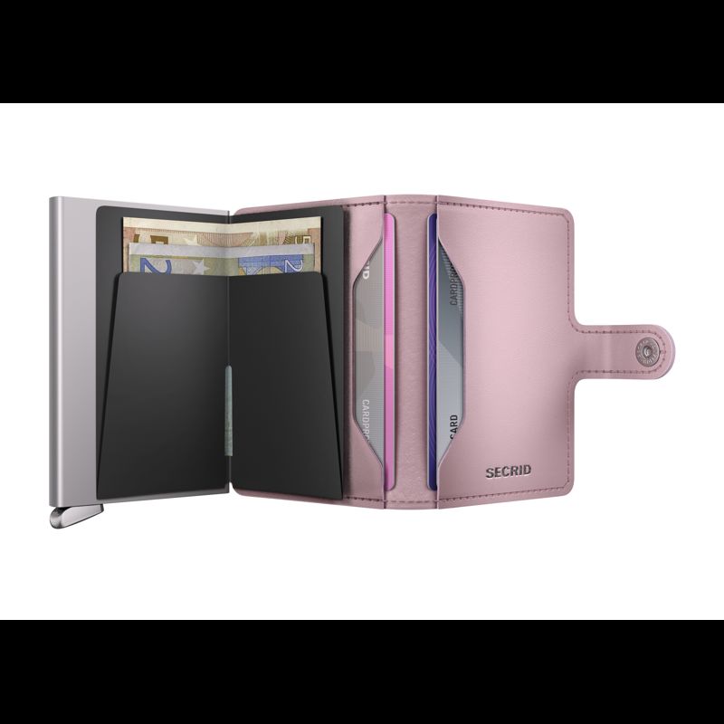 Secrid Korthållare Mini Wallet Emboss Rosa 3