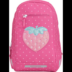 Beckmann Gymnastikväska Strawberry Rosa mönster