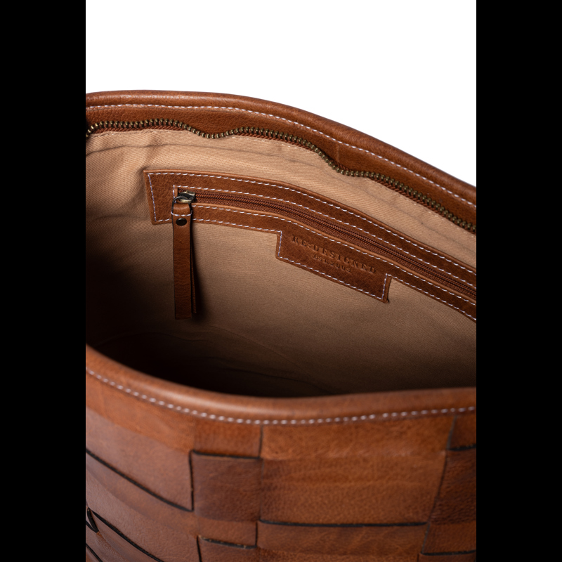 RE:DESIGNED Skuldertaske Noor Big Brun 6