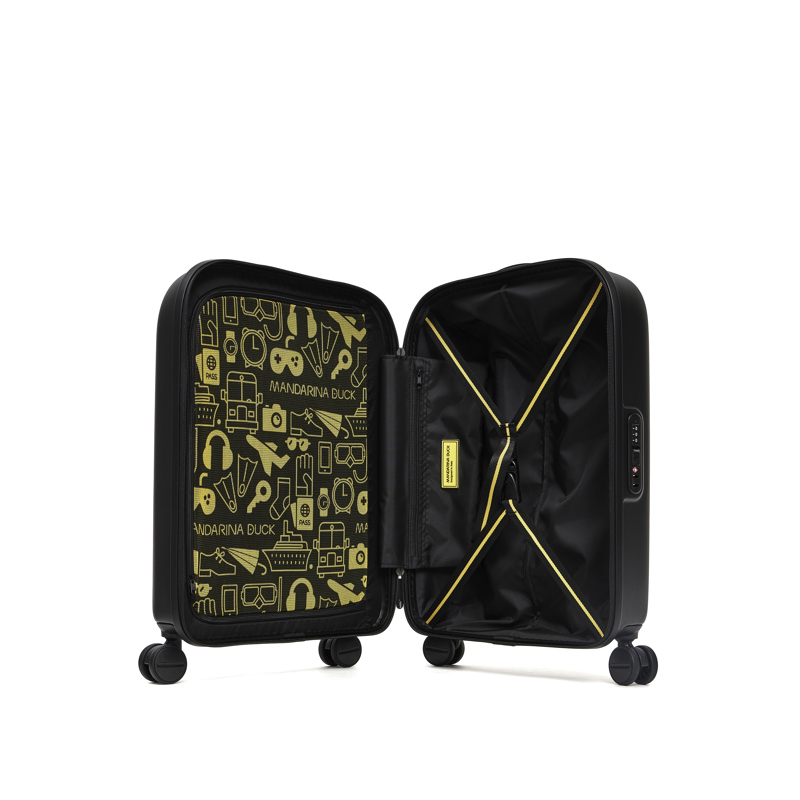 Mandarina Duck Kuffert Logoduck+ Sort 55 Cm 4