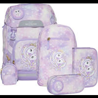 Beckmann Skolväskeset Classic Unicorn Rosa 1