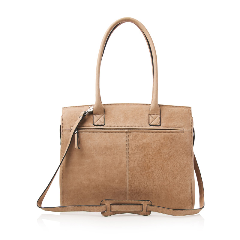 Castelijn & Beerens Axelväska Beige 15" 3