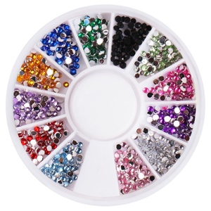 UNIQ Nail Art Rhinsten Ass farver