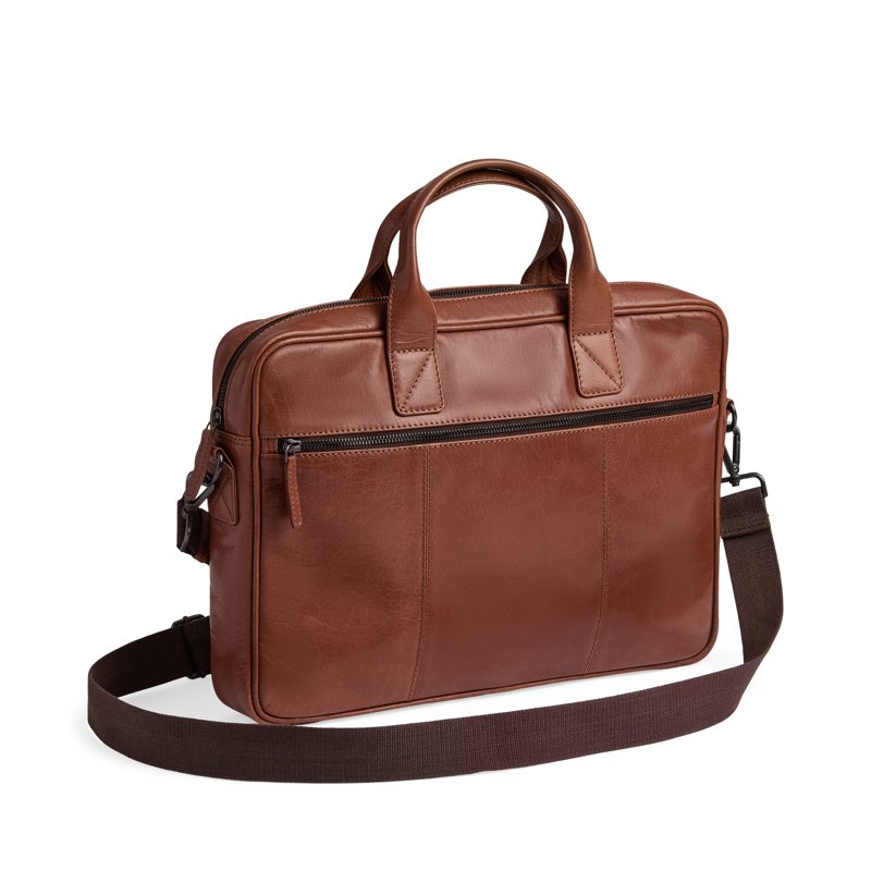 Tyler & Co Computertaske Kane Cognac 14" 2