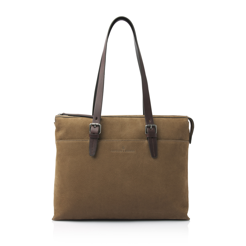 Castelijn & Beerens Computertaske Taupe 15" 1