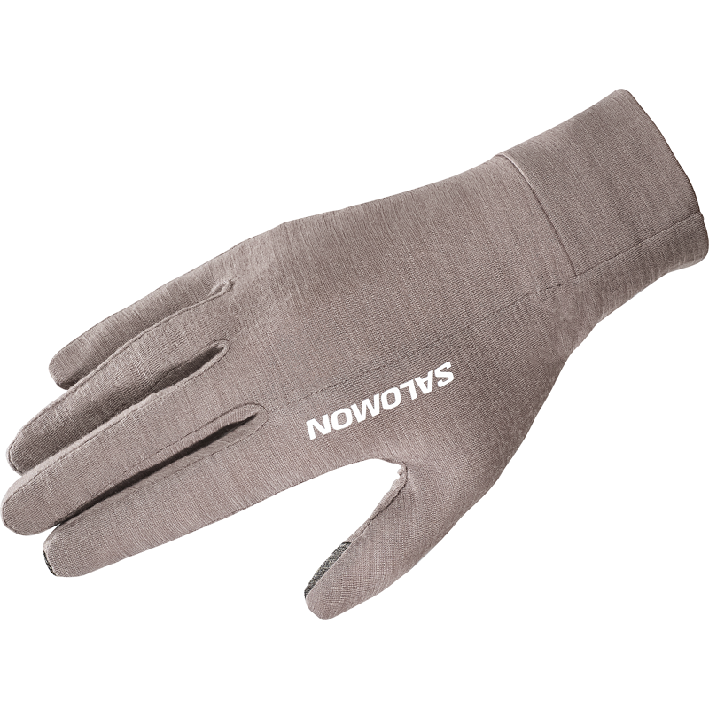 Salomon Handskar Merino Gloves Grå Str S 1