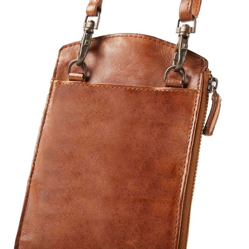 Pia Ries Mobiltaske Cognac 10