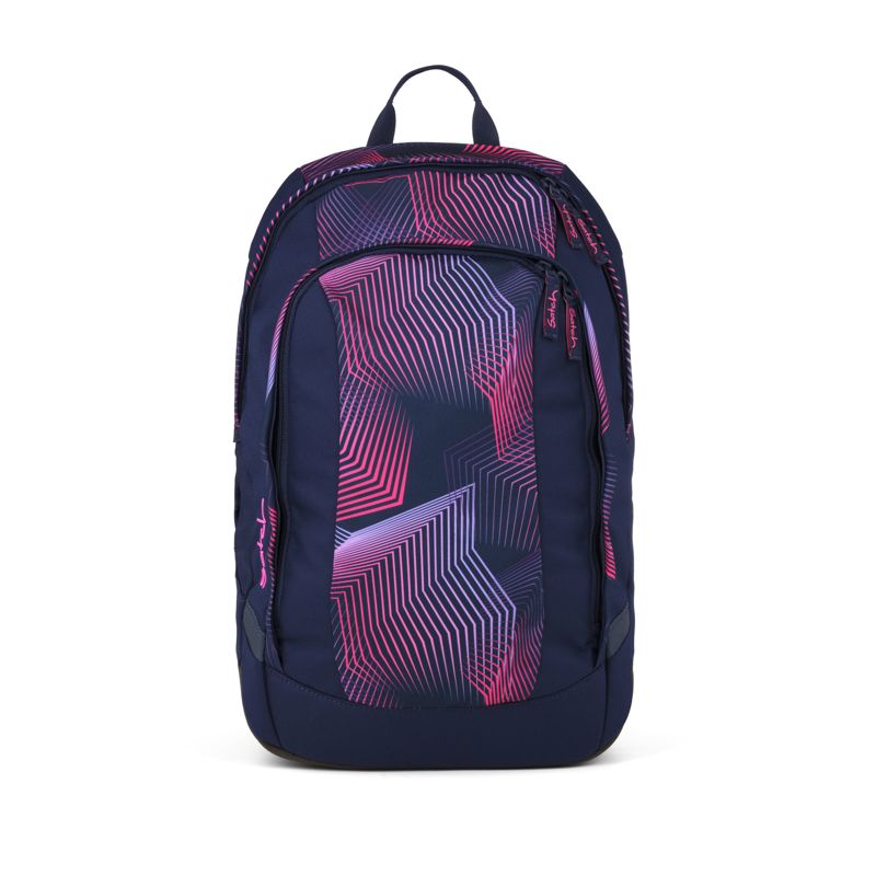 Satch Skolväska Air Seismic Pink Rosa mönstrad 1