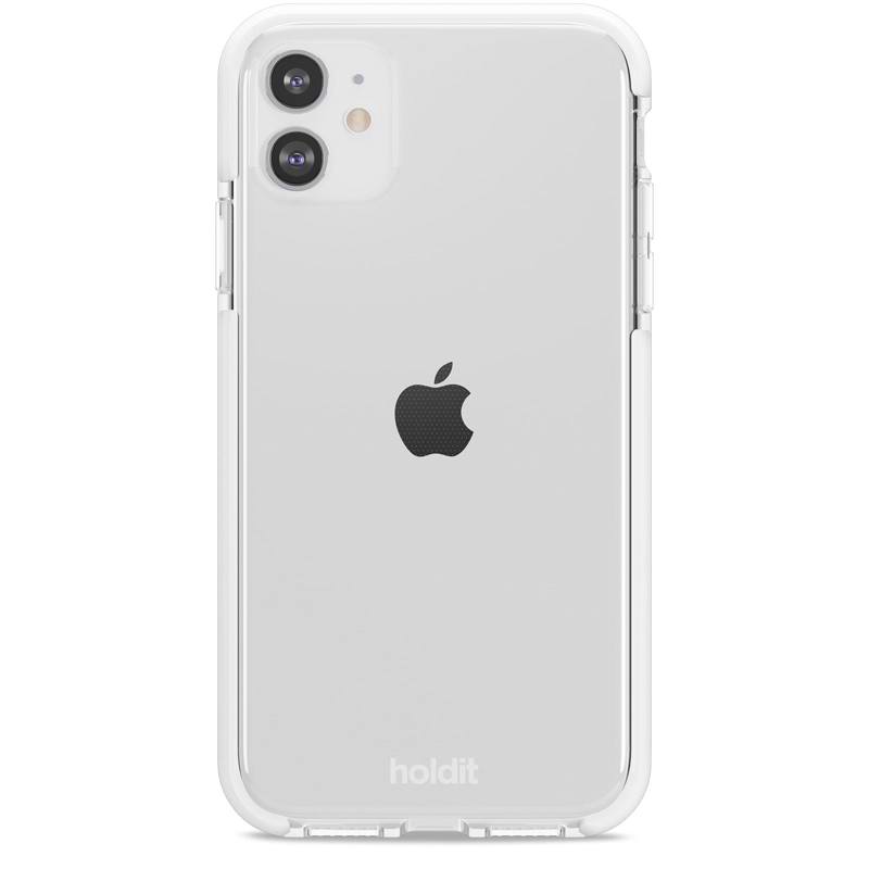 Holdit Mobilcover Seethru Vit iPhone XR/11 1