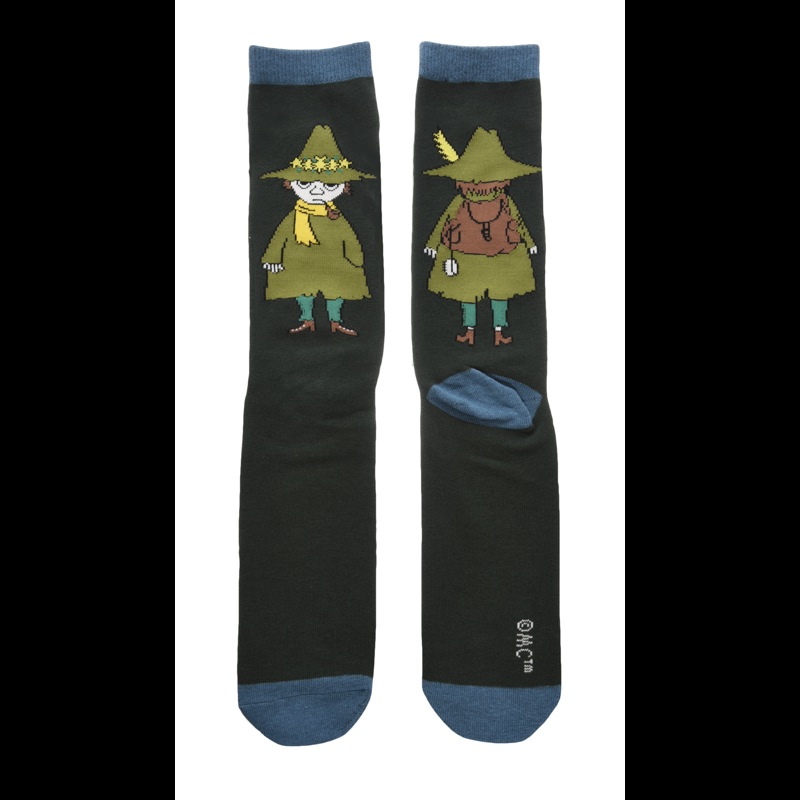 Nordic Buddies Herrstrumpor Mumin Blå/Grön 4