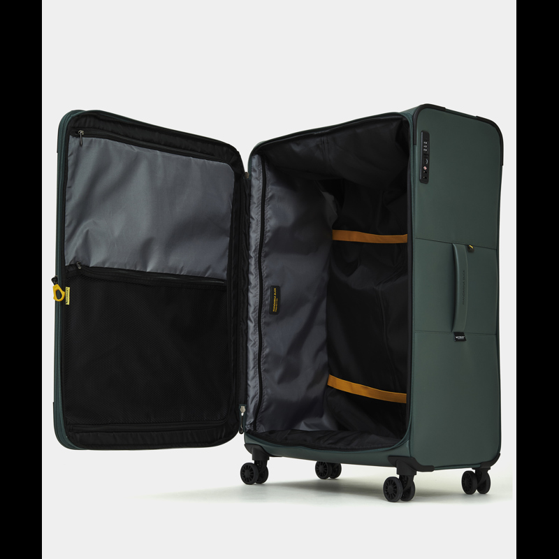 Mandarina Duck Kuffert Eco Coated Mørk grøn 4