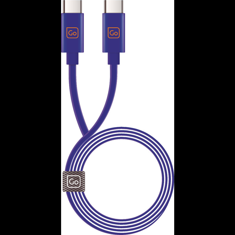 Go Travel Kabel Dual USB-C Connector Hvid 2