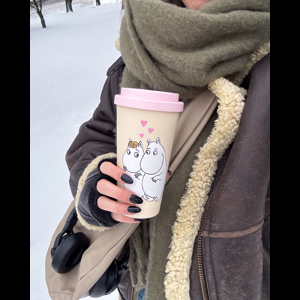 Nordic Buddies Takeaway mugg Mumintrollet Beige alt image