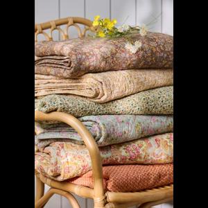 Ib Laursen Filt Quiltet Blågrå alt image