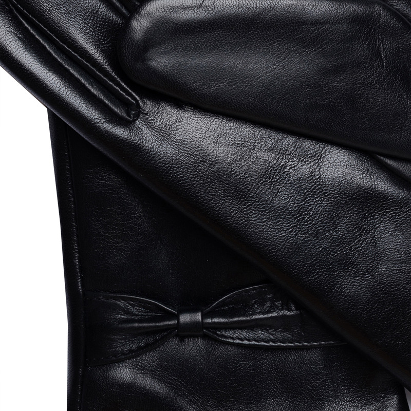 RE:DESIGNED Damehandsker Luba Wool Sort Str S 4