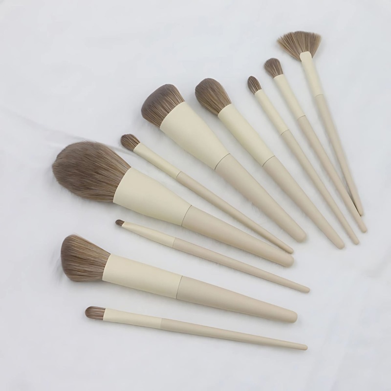 Technique Pro Makeupborste Set Milky Creme 3