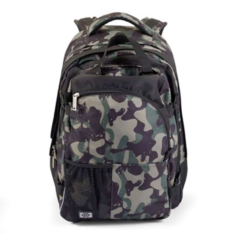 JEVA Ryggsäck Supreme Green Camo Grön kamouflage 1