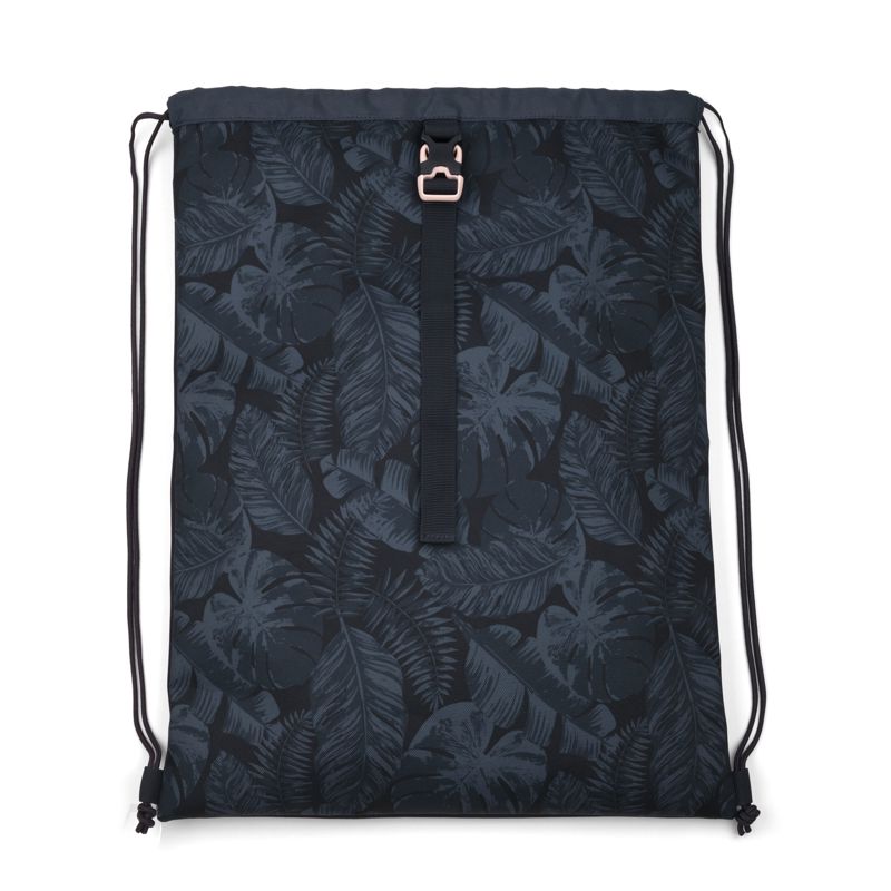 Satch Gymnastikpåse Midnight Jungle Svart/rosa 3