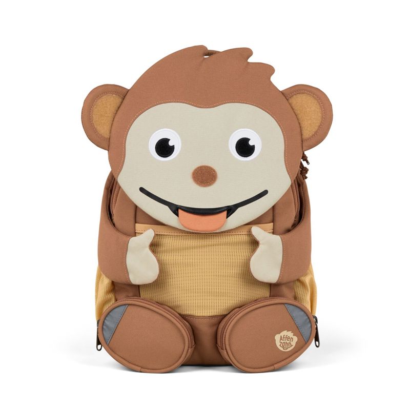 Affenzahn Barnryggsäck Large Friend Affe Brun/beige 1
