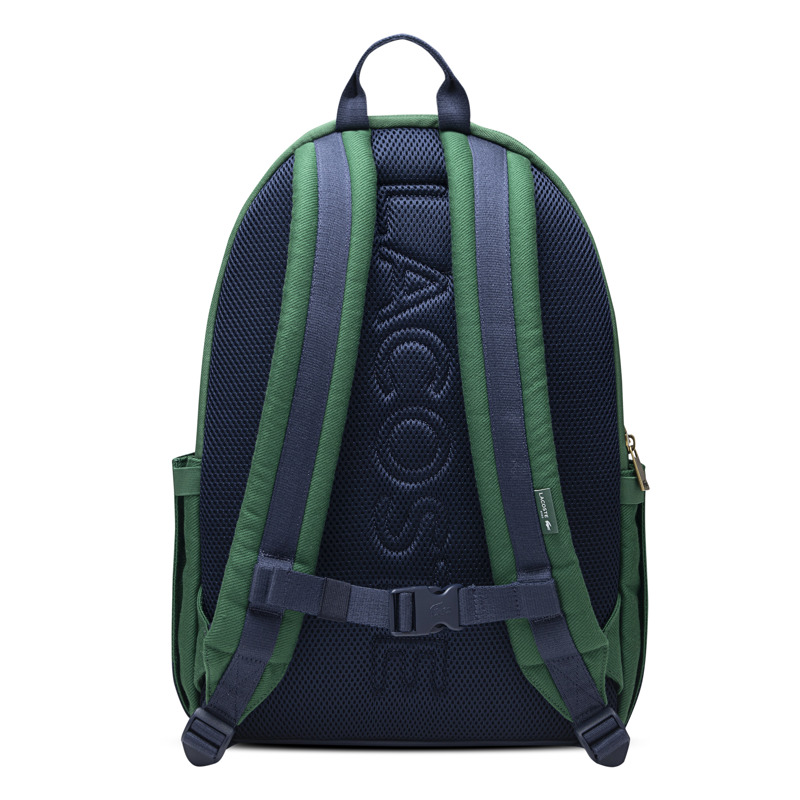 Lacoste Ryggsäck Varsity Grönt mönster 2