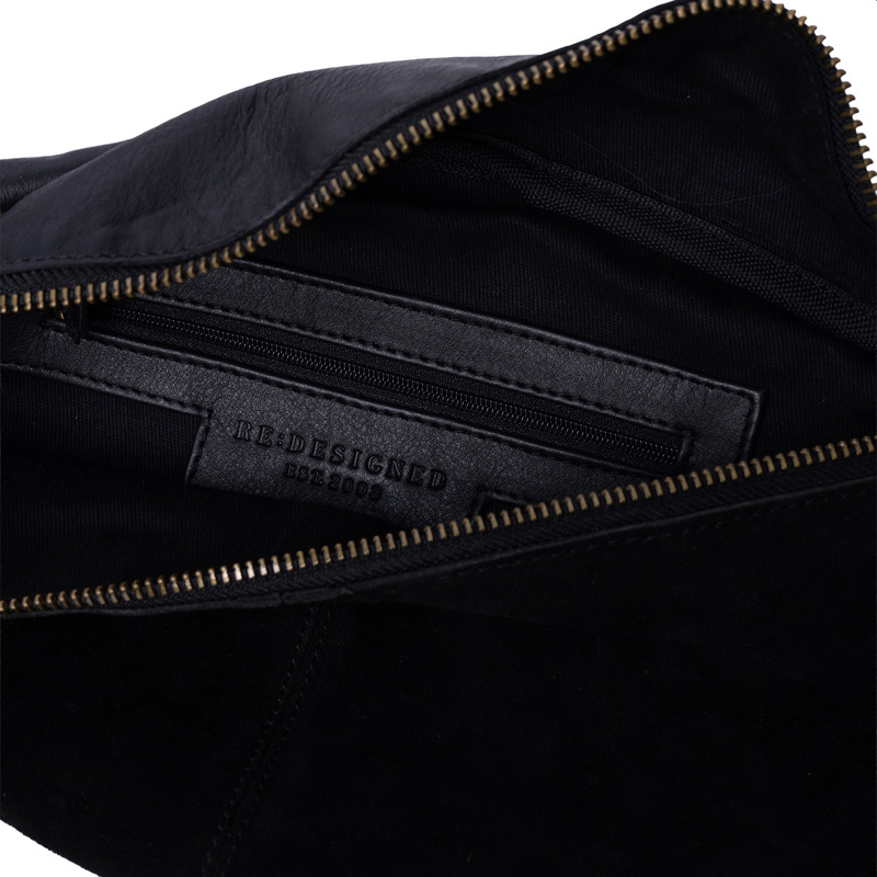 RE:DESIGNED Bæltetaske Selma Sort 6