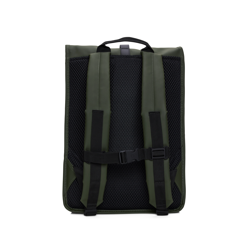 RAINS Ryggsäck Rolltop Rucksack Grön 3