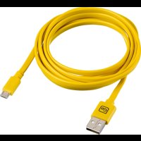 Go Travel Micro USB Kabel Gul