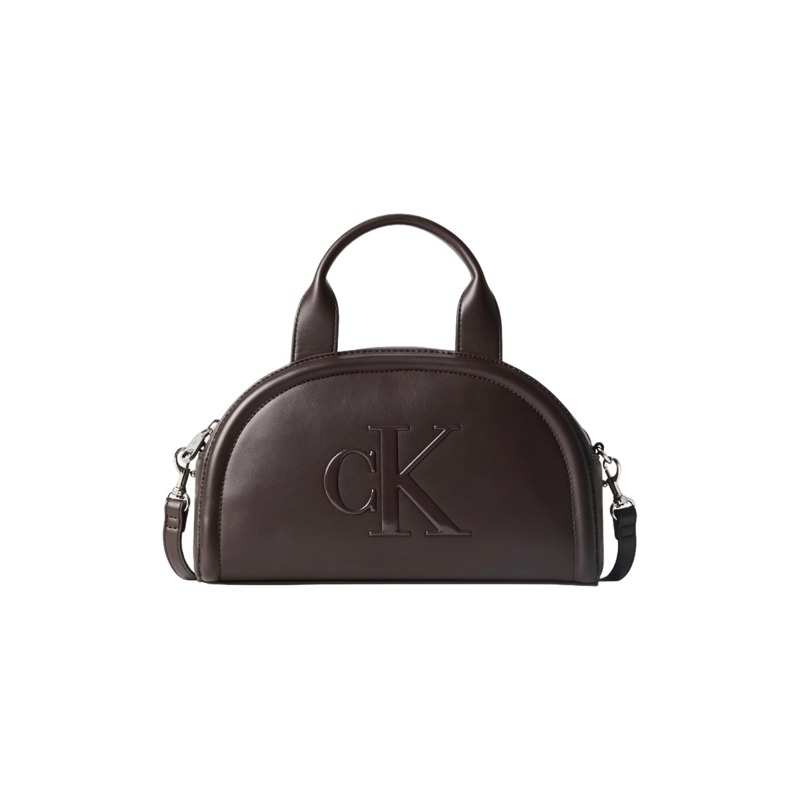 Calvin Klein Handväska Bold Dome Monogram Brun 1