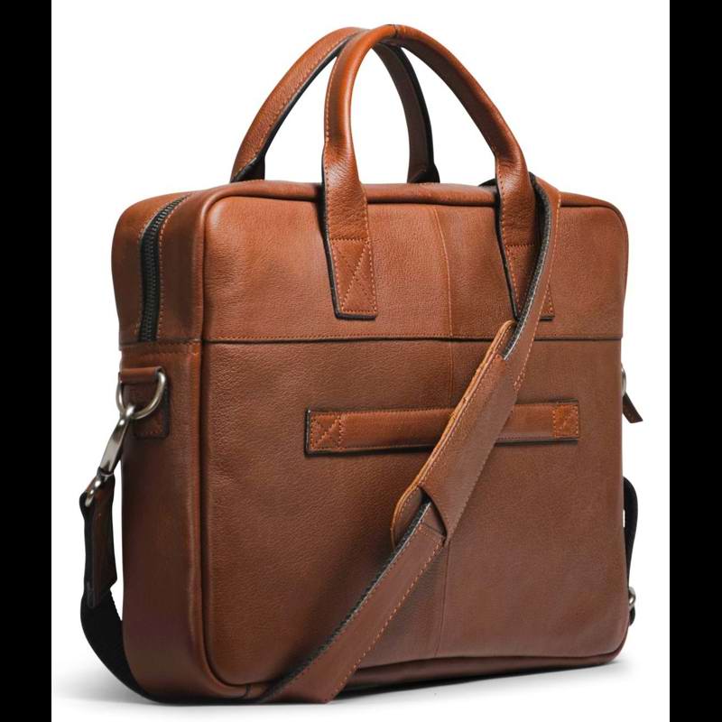 Still Nordic Computertaske Clean Cognac/brun 15" 3