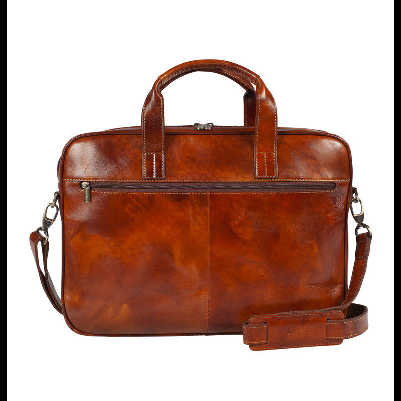 Tony Perotti Computertaske van Gogh Cognac 15" 3