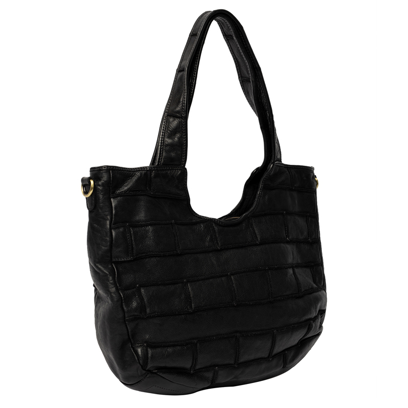 RE:DESIGNED Skuldertaske Margo Big Sort 3