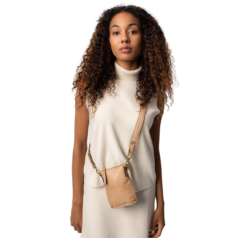 RE:DESIGNED Mobilväska Fillis Mini Taupe 2