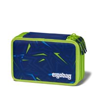 Ergobag Pennfodral Maxi Front RunBear Blå/Grön 1