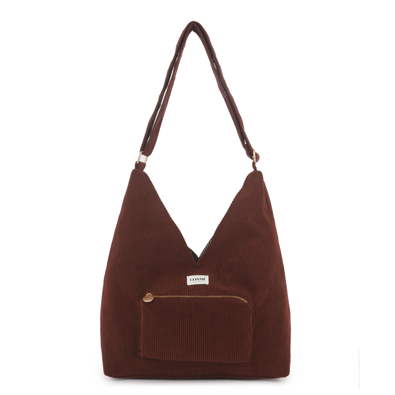 Conmé Axelväska Nanna pocket Bordeaux 1
