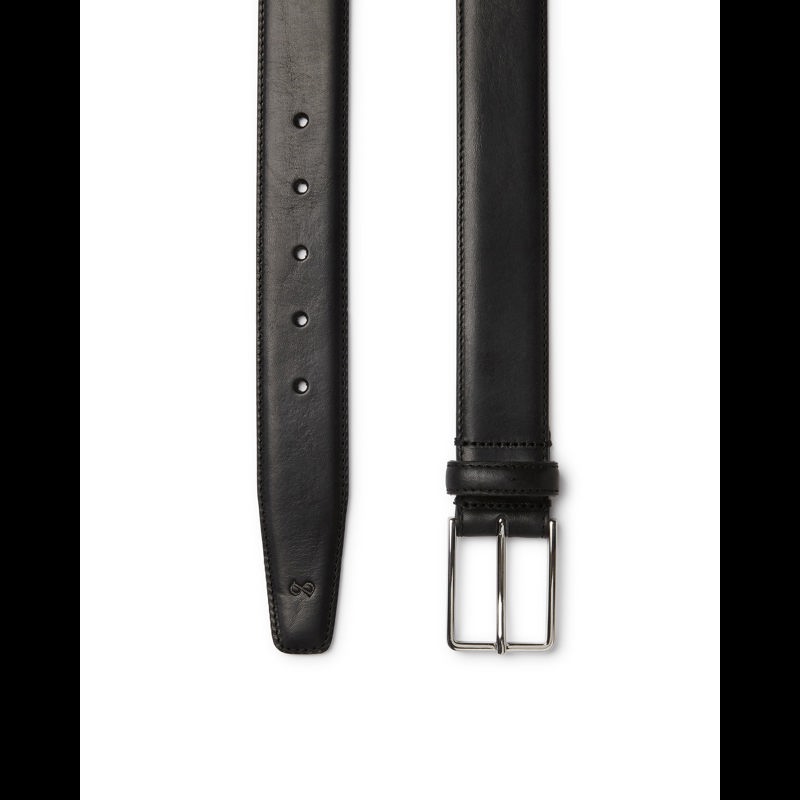 Saddler Læderbælte Dosso Sort 85 Cm 2