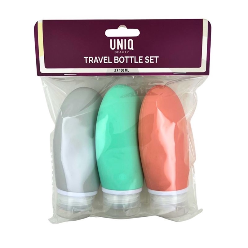 UNIQ Reseflaskset  3 stk-100 ml Multi
