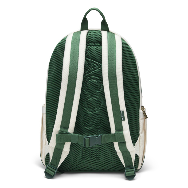 Lacoste Ryggsäck Varsity Vit/grön 4