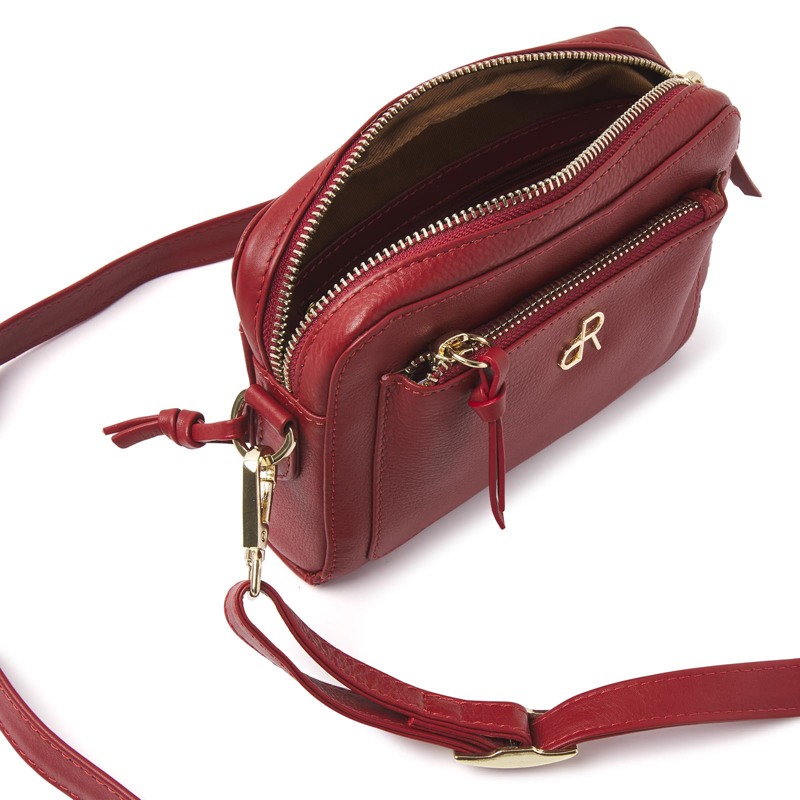 dR Amsterdam Crossbody Röd 3