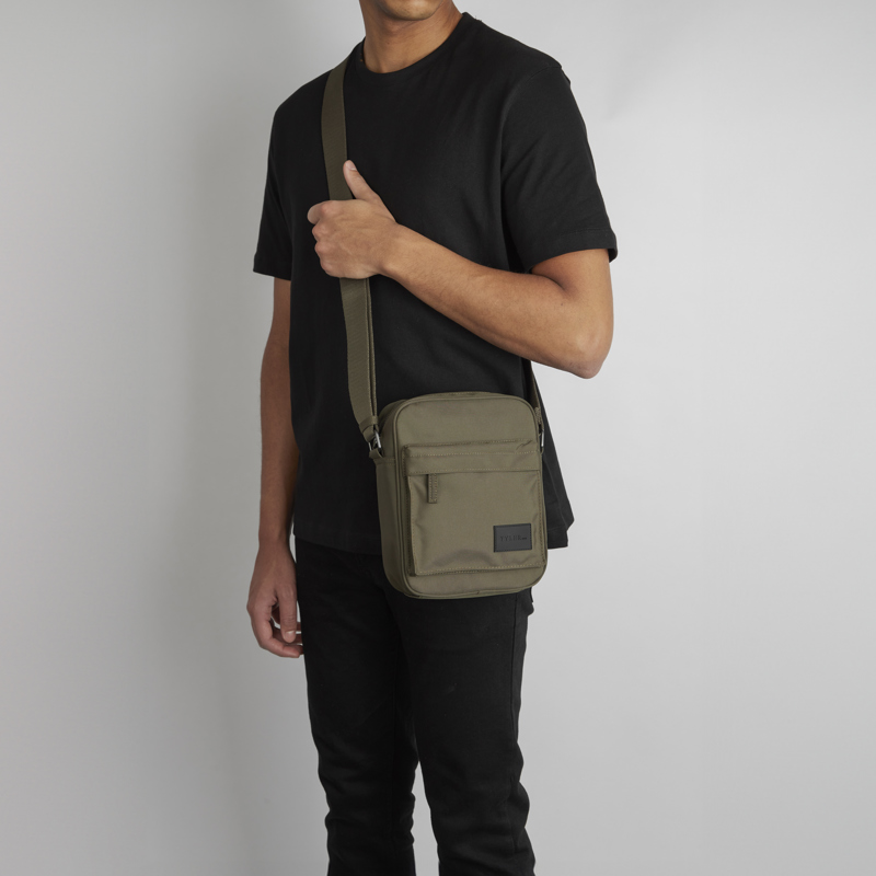Tyler & Co Plymouth S. Crossb. Bag, Rec Oliv 2