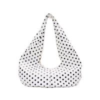 Núnoo Skuldertaske Big Alma Polka Sort/prikker 1