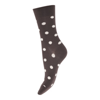Conmé Strumpor Big Dot Mocca Brun Str. 37-39