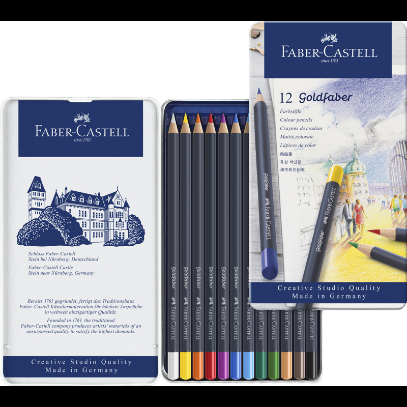 Faber-Castell Farveblyant Goldfaber 12 stk. Multi 2