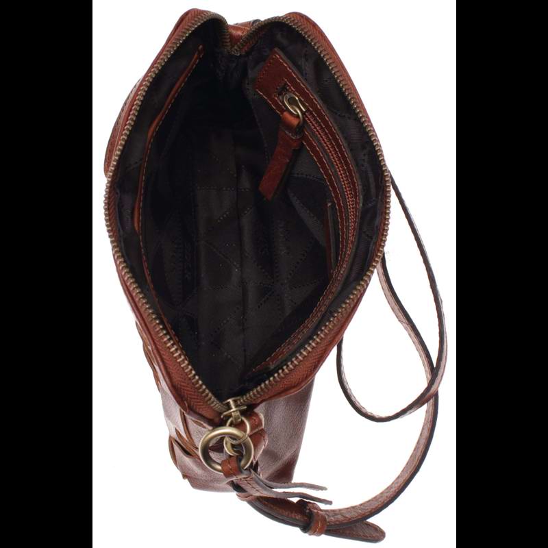 Saddler Crossbody Seattle Brun 4