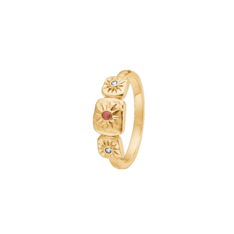 Studio Z Ring Solara Guld Str. 52