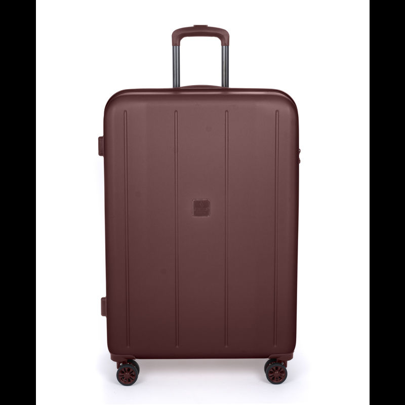 Aries Travel Kuffert Palermo Brun/rød 75 Cm 1