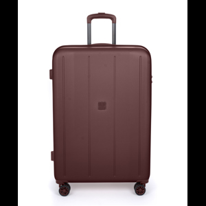 Aries Travel Kuffert Palermo 75 Cm Brun/rød