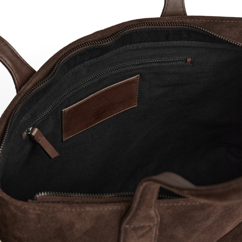 MARKBERG Datorväska KelseyMBG Suede M. Brun 14" 8