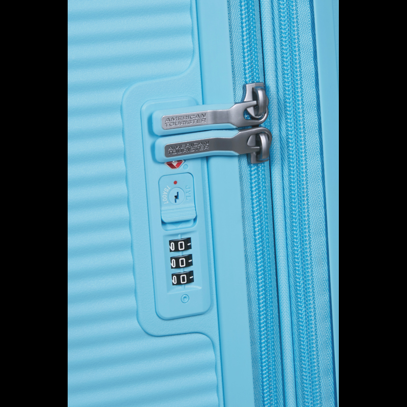 American Tourister Resväska soundbox Blå/Ljusblå 67 Cm 4