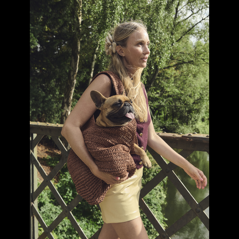 DAY ET Strandtaske Day Crochet Tote Brun 2